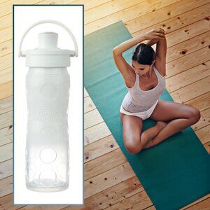 Lifefactory 16oz Classic Flip Top Cap Bottle, Ombre Collection